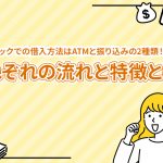 バンクイックでの借入方法はATMと振り込みの2種類！ それぞれの流れと特徴とは