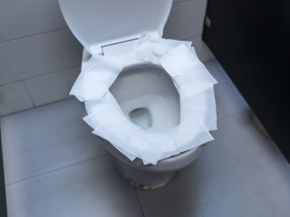 潔癖症なので便座に「トイレットペーパー」を敷いていますが、あまり意味はないですか？ トイレットペーパーの無駄でしょうか？