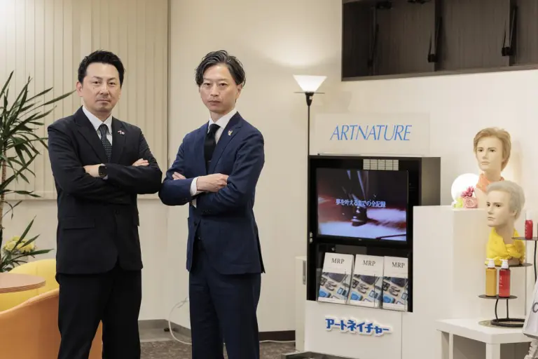 メンズウィッグの世界にまた新たな技術を投入したアートネイチャーの真価